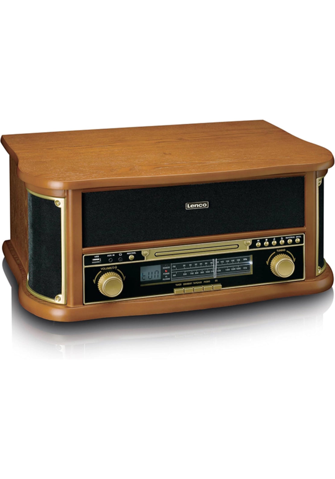 Lenco Classic Photo Retro Turn - Brown 2 Shaws Department Stores