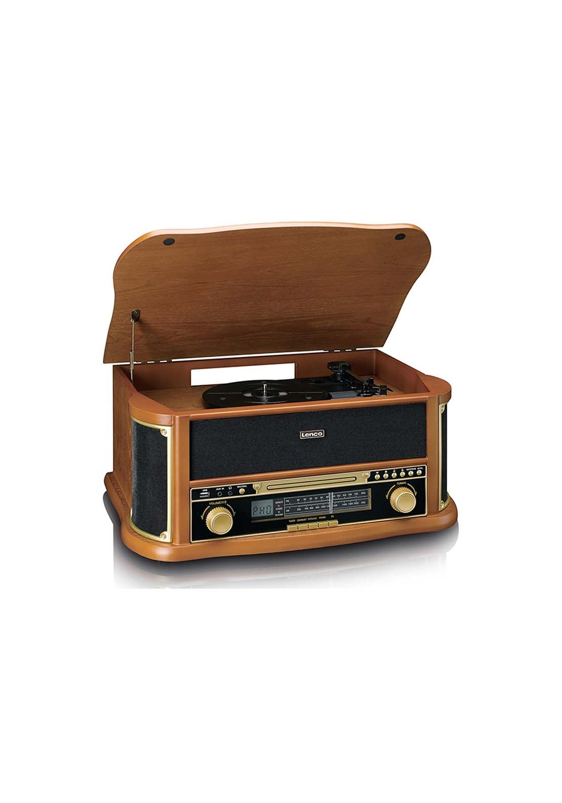 Lenco Classic Photo Retro Turn - Brown 4 Shaws Department Stores
