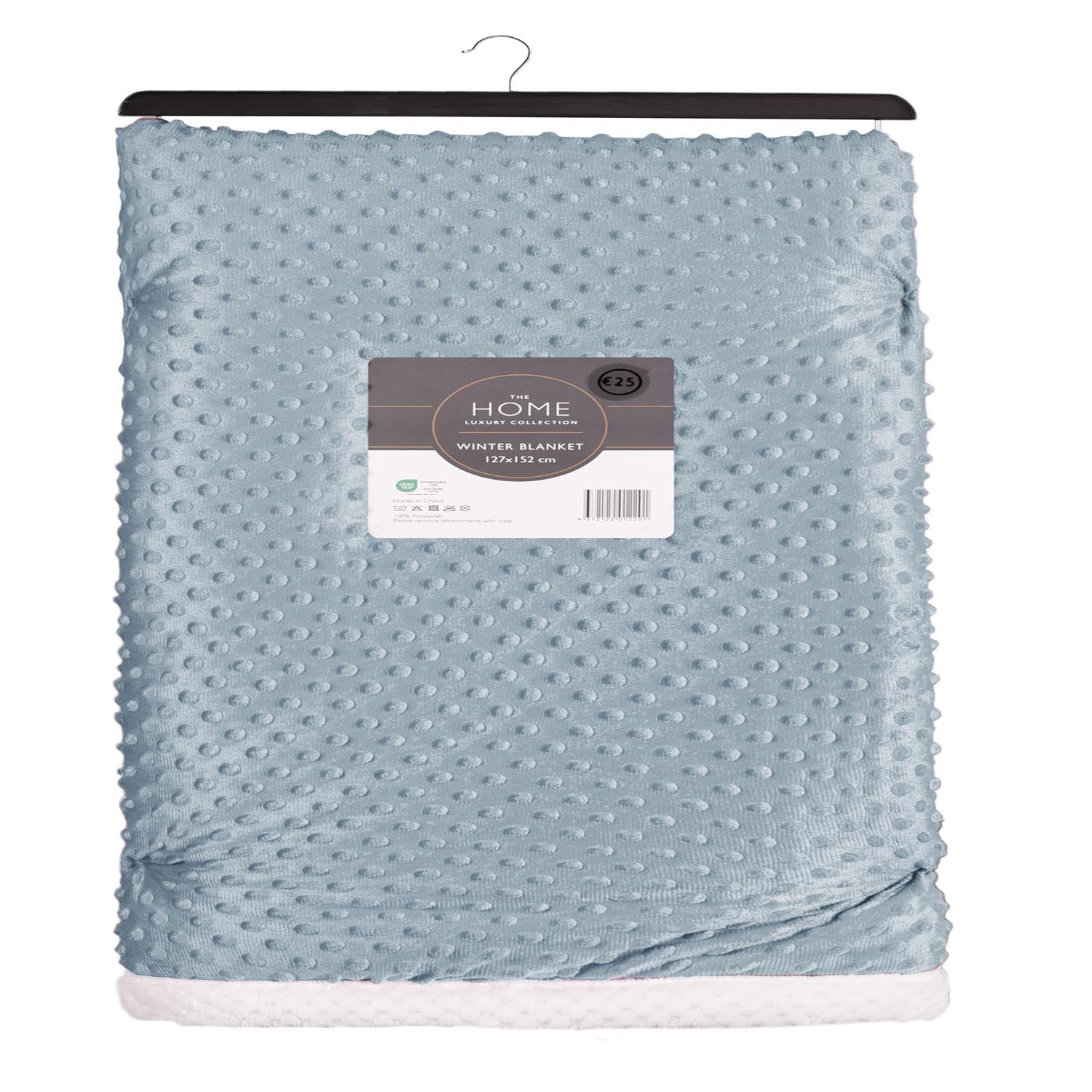 The Home Bedroom Cosy Winter Blanket - Grey 2 Shaws Department Stores