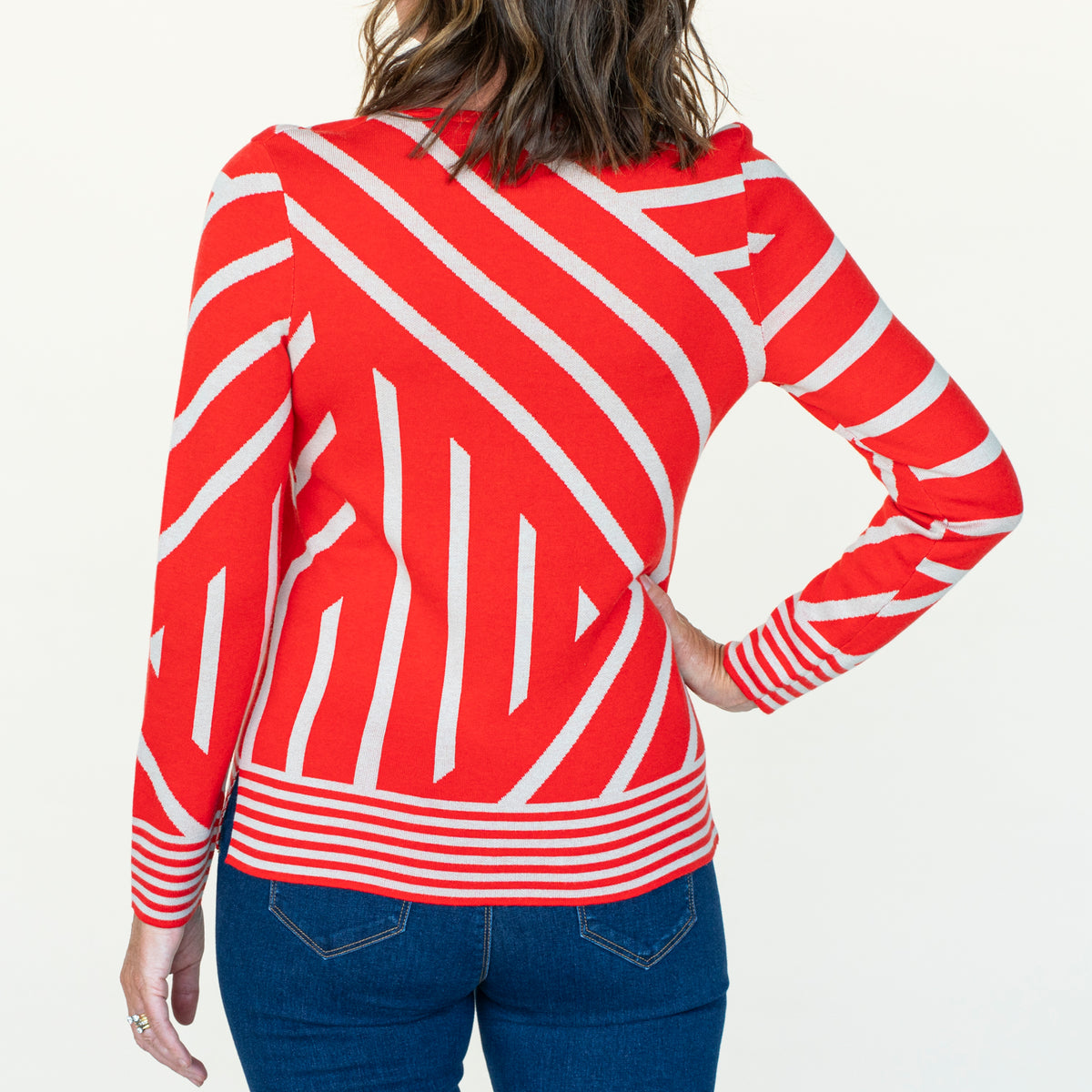Vandyke Stripe Sweater