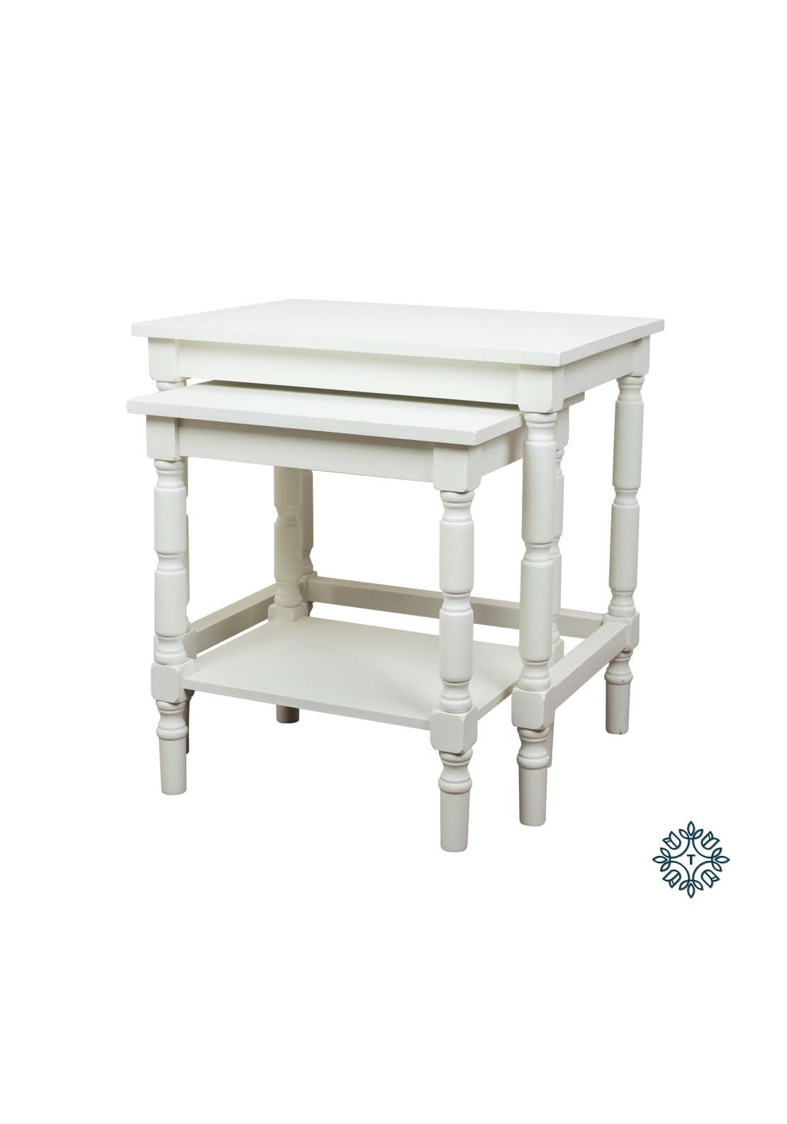 The Home Collection Ainsley Set Of Two Nesting Tables 1 Shaws Department Stores