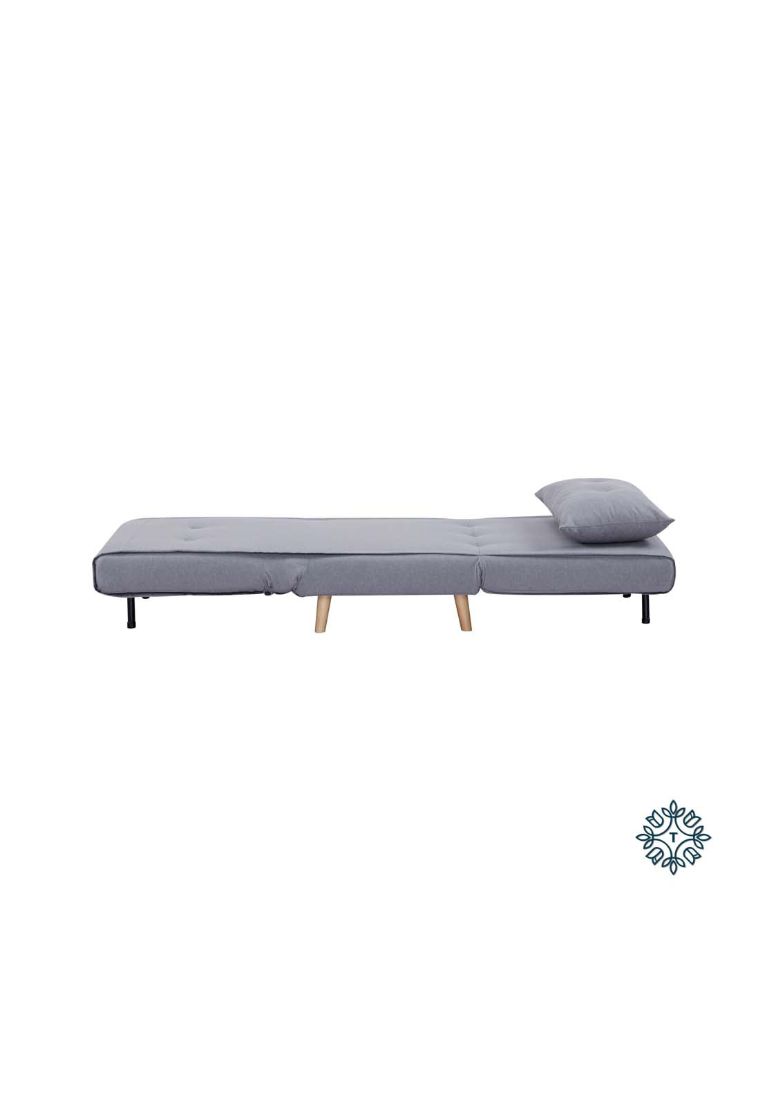 The Home Collection Haru Single Sofa Bed - Grey 4 Shaws Department Stores
