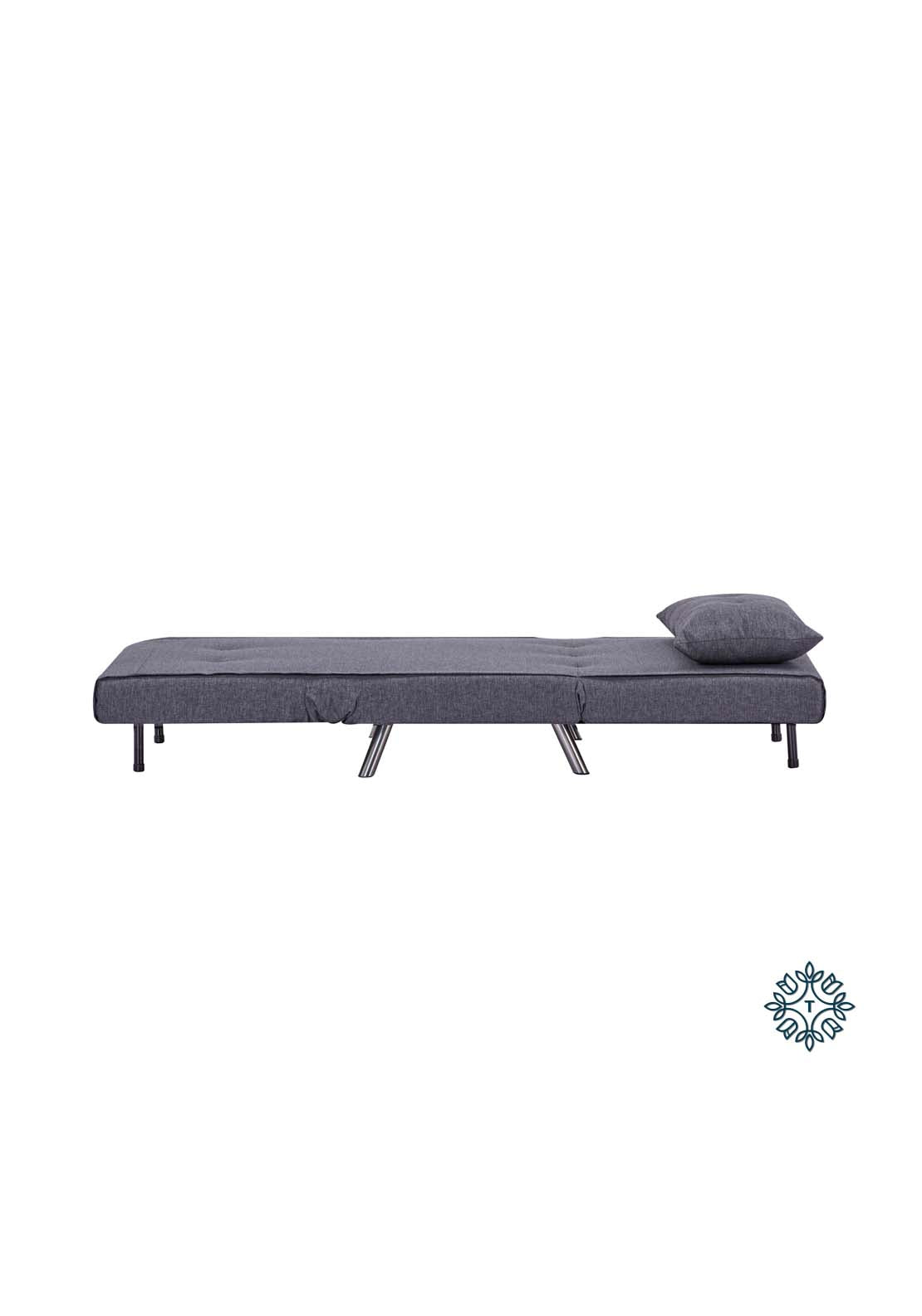 The Home Collection Haru Single Sofa Bed - Grey 5 Shaws Department Stores