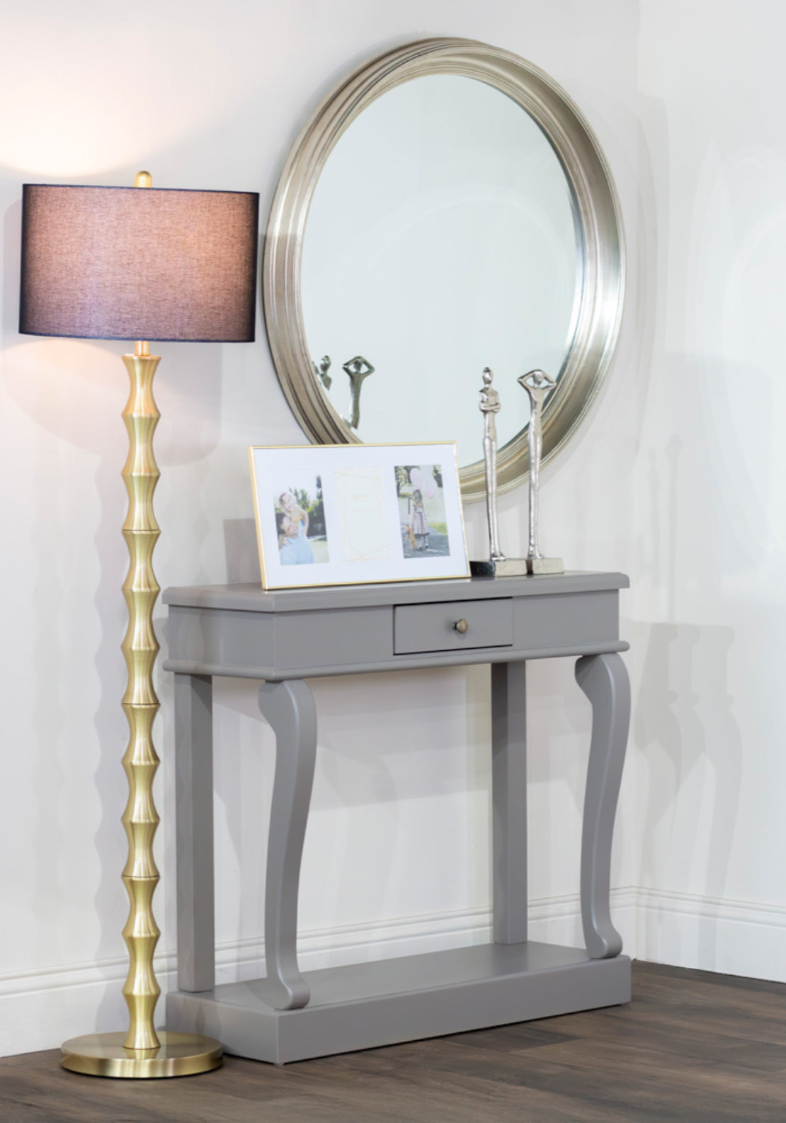 Julia Floor Lamp - Gold/black