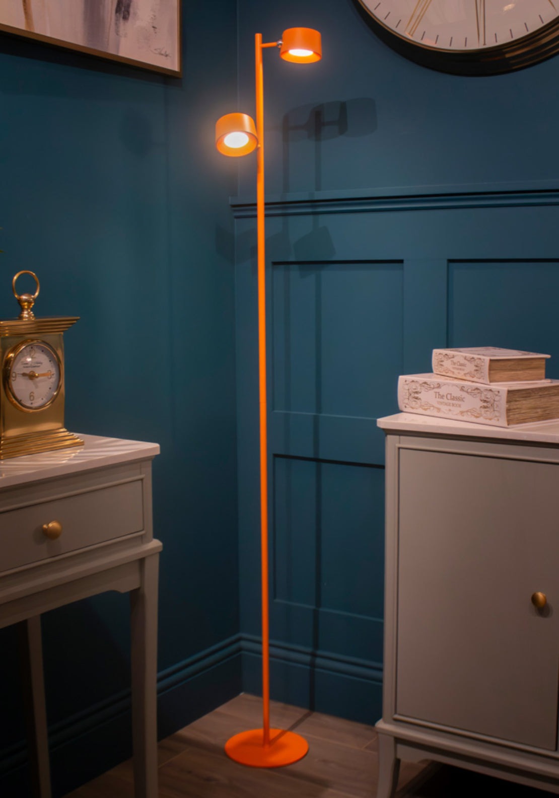 USB Rechargeable Floor Lamp - Orange