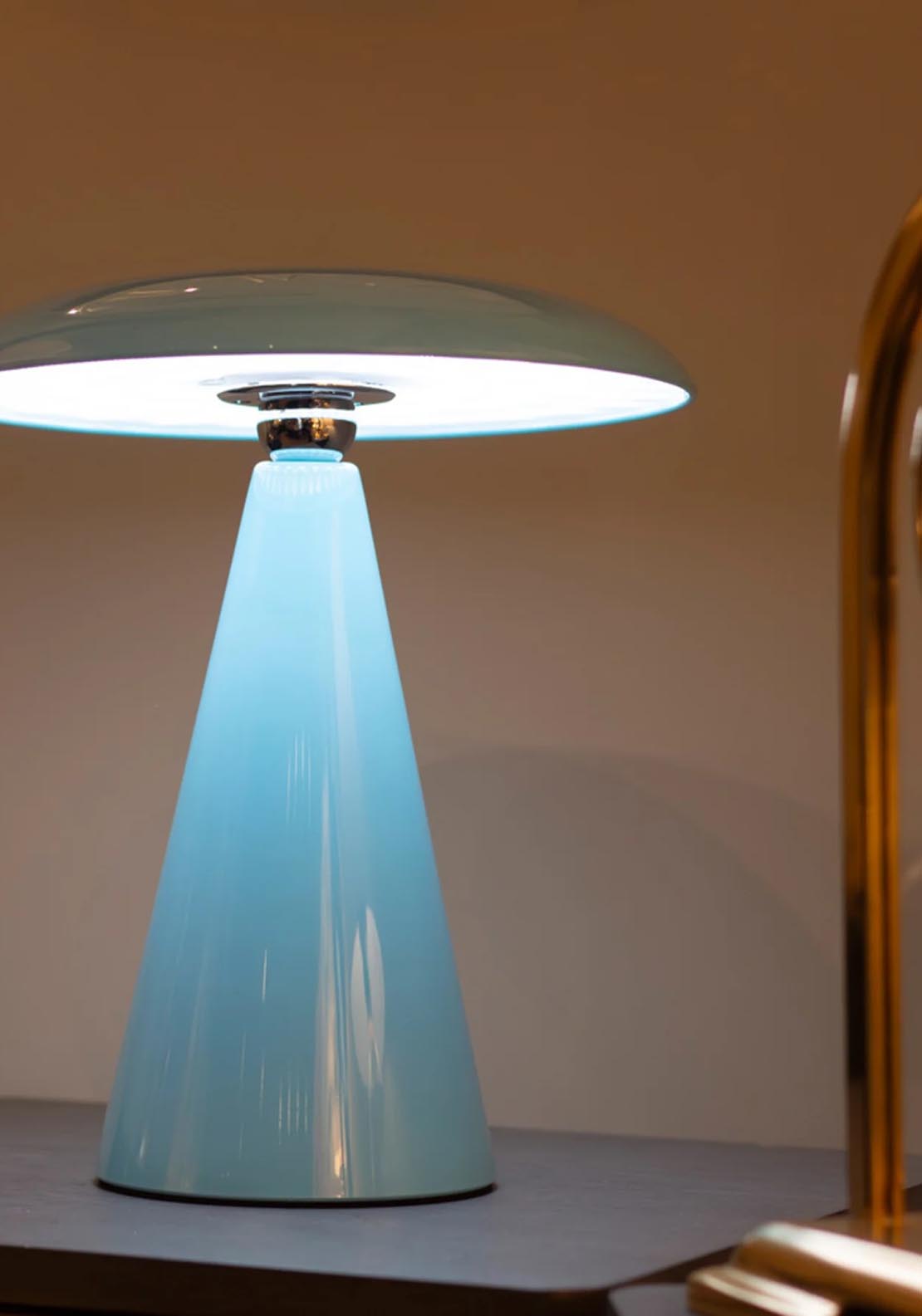 The Home Collection Neo USB Rechargeable Lamp - Blue 3 Shaws Department Stores