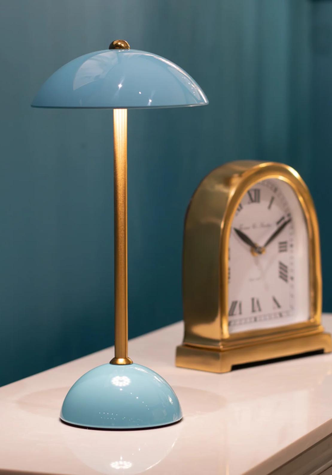 The Home Collection Apollo USB Rechargeable Lamp - Blue 2 Shaws Department Stores