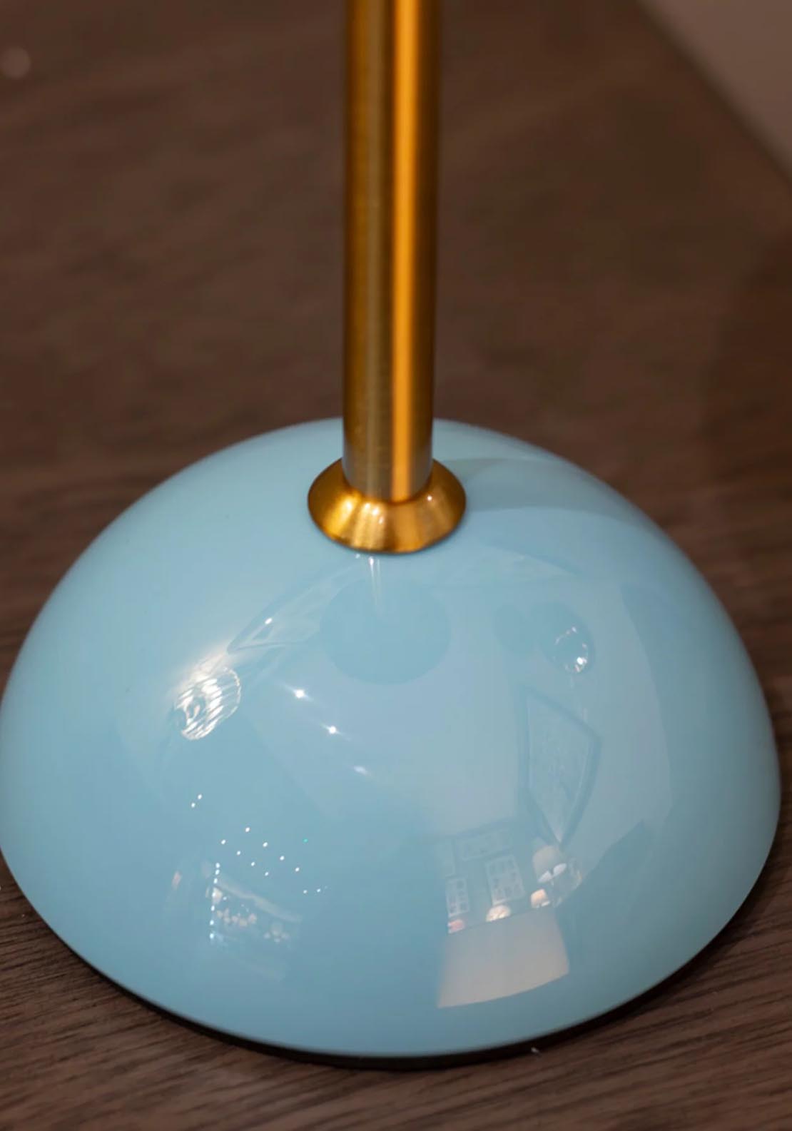 The Home Collection Apollo USB Rechargeable Lamp - Blue 3 Shaws Department Stores
