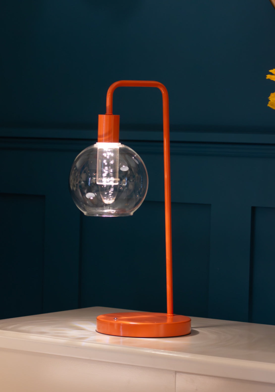 Liana USB Rechargeable Lamp - Orange