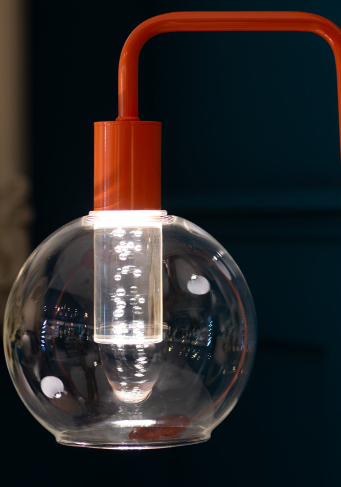 Liana USB Rechargeable Lamp - Orange
