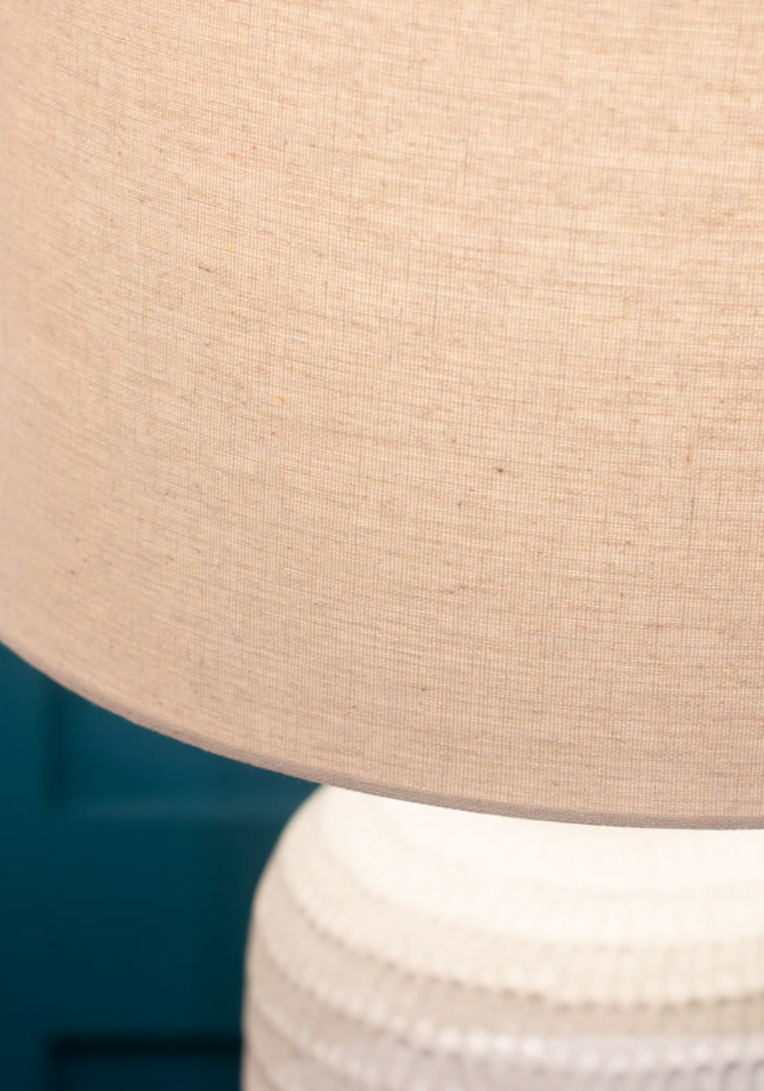 Blair Ceramic Table Lamp - Nude