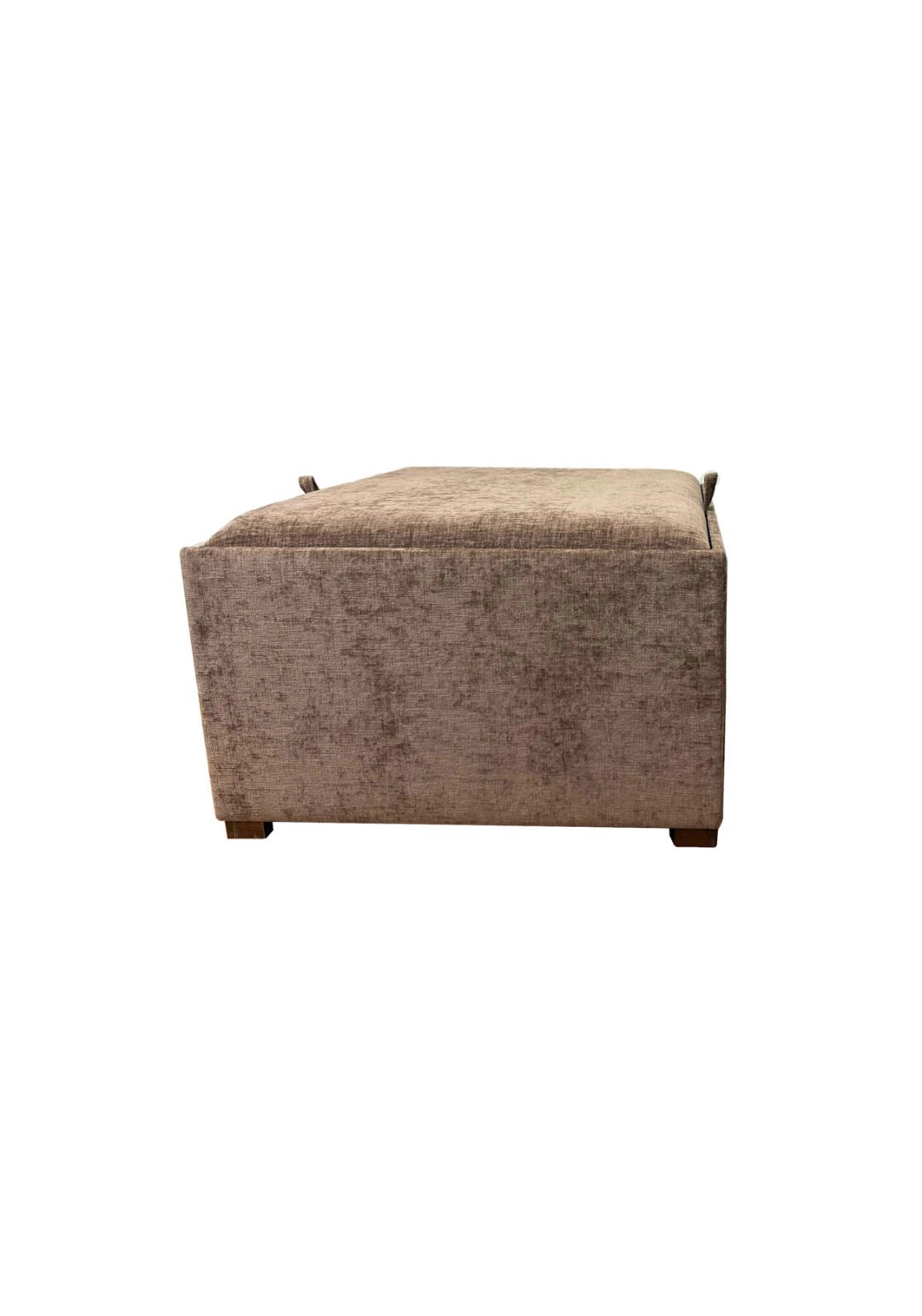 Maya Tray Table Pouffe Large - Cappuchino