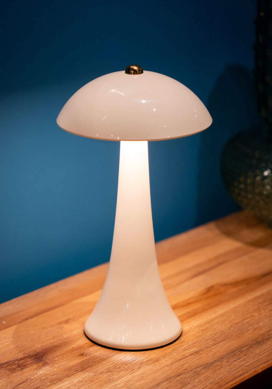 The Home Collection USB Rechargeable Lamp - White 2 Shaws Department Stores