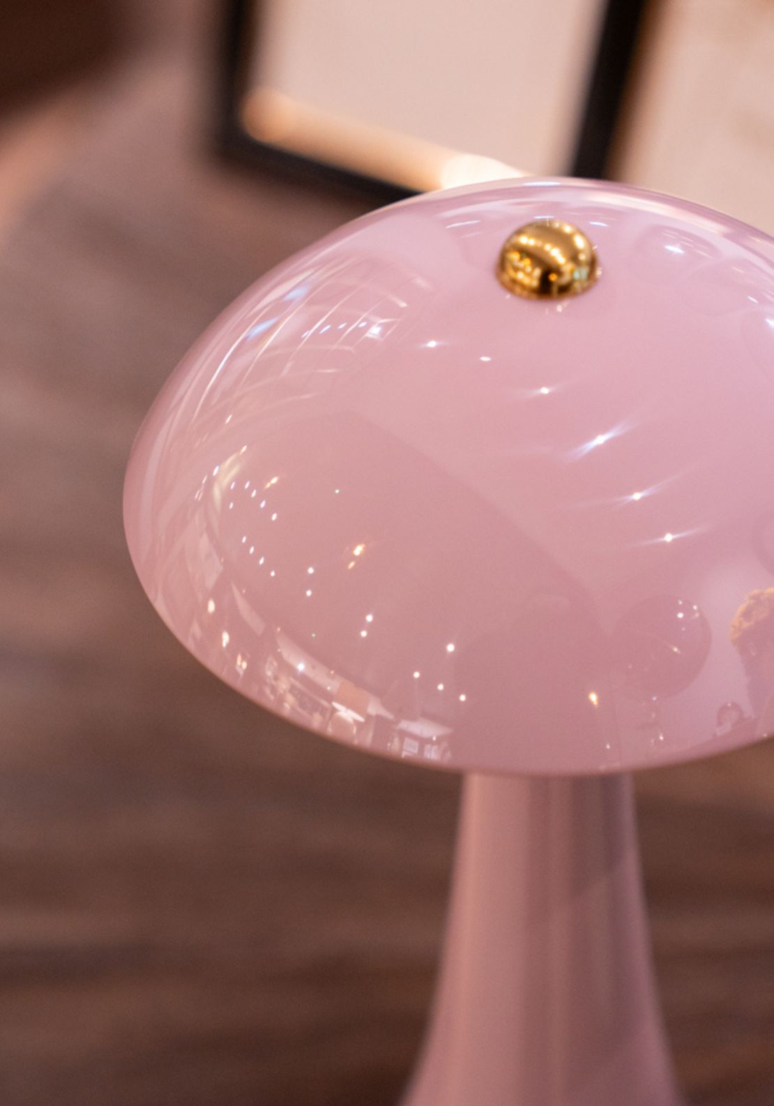 The Home Collection USB Rechargeable Lamp - Purple 3 Shaws Department Stores