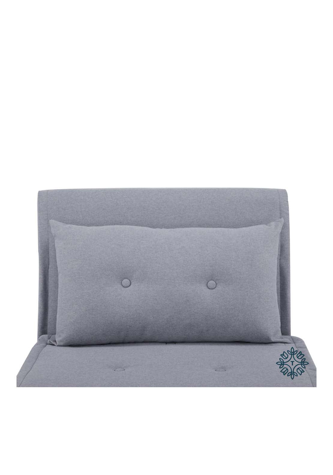 The Home Collection Haru Single Sofa Bed - Grey 6 Shaws Department Stores