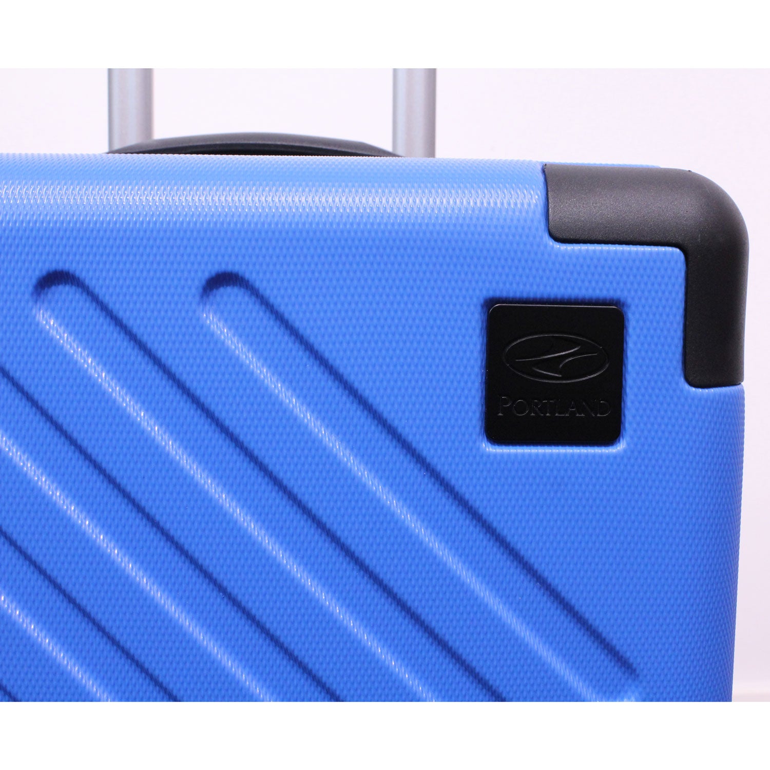 Portland Tokyo Hardshell Luggage 50cm - Blue 3 Shaws Department Stores
