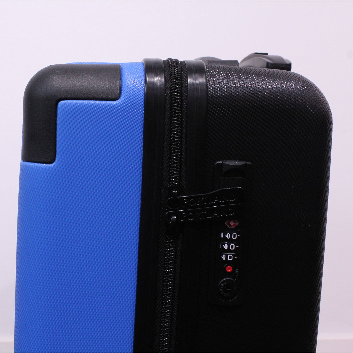 Portland Tokyo Hardshell Luggage 50cm - Blue 2 Shaws Department Stores