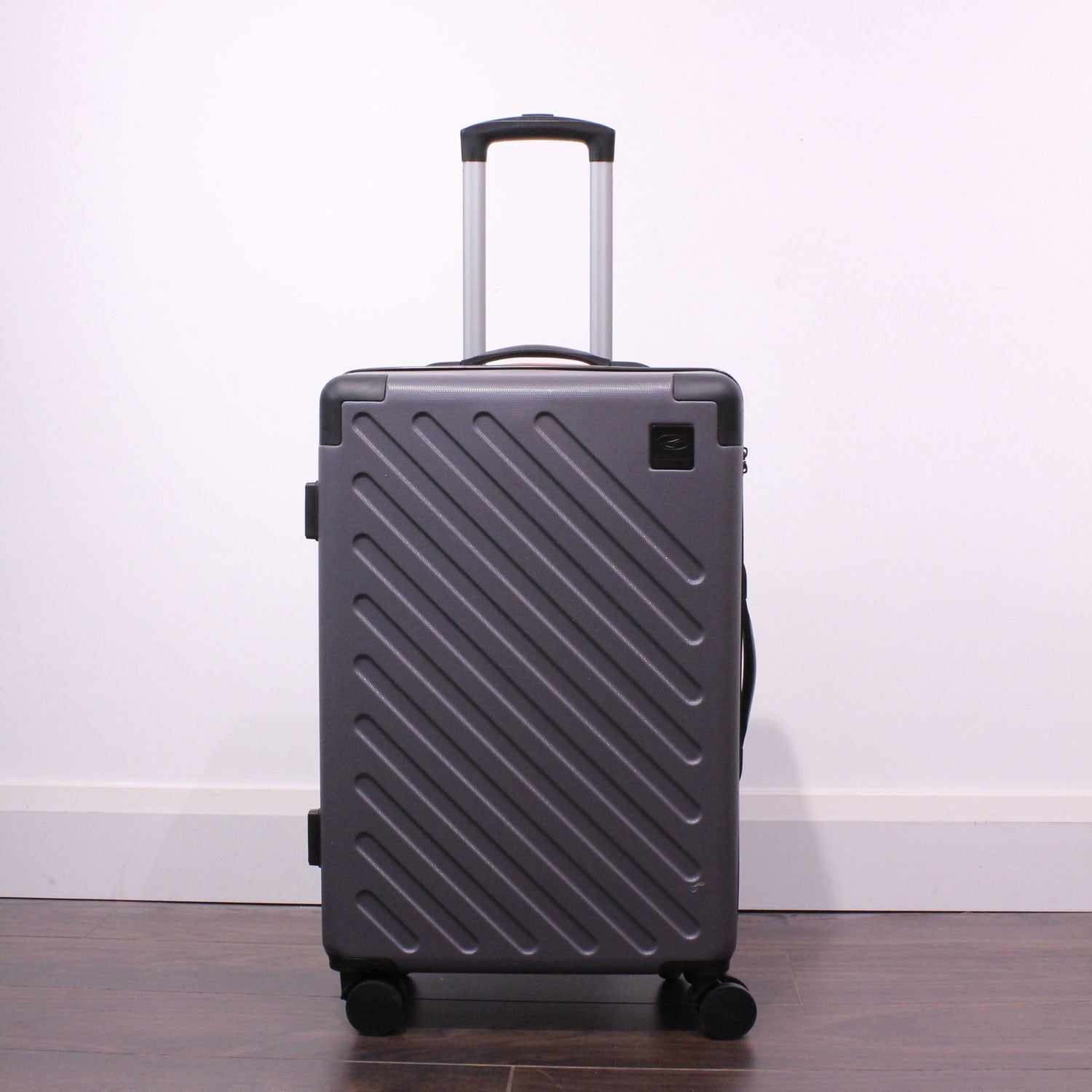 Portland Tokyo Hardshell Luggage 60cm - Charcoal 2 Shaws Department Stores