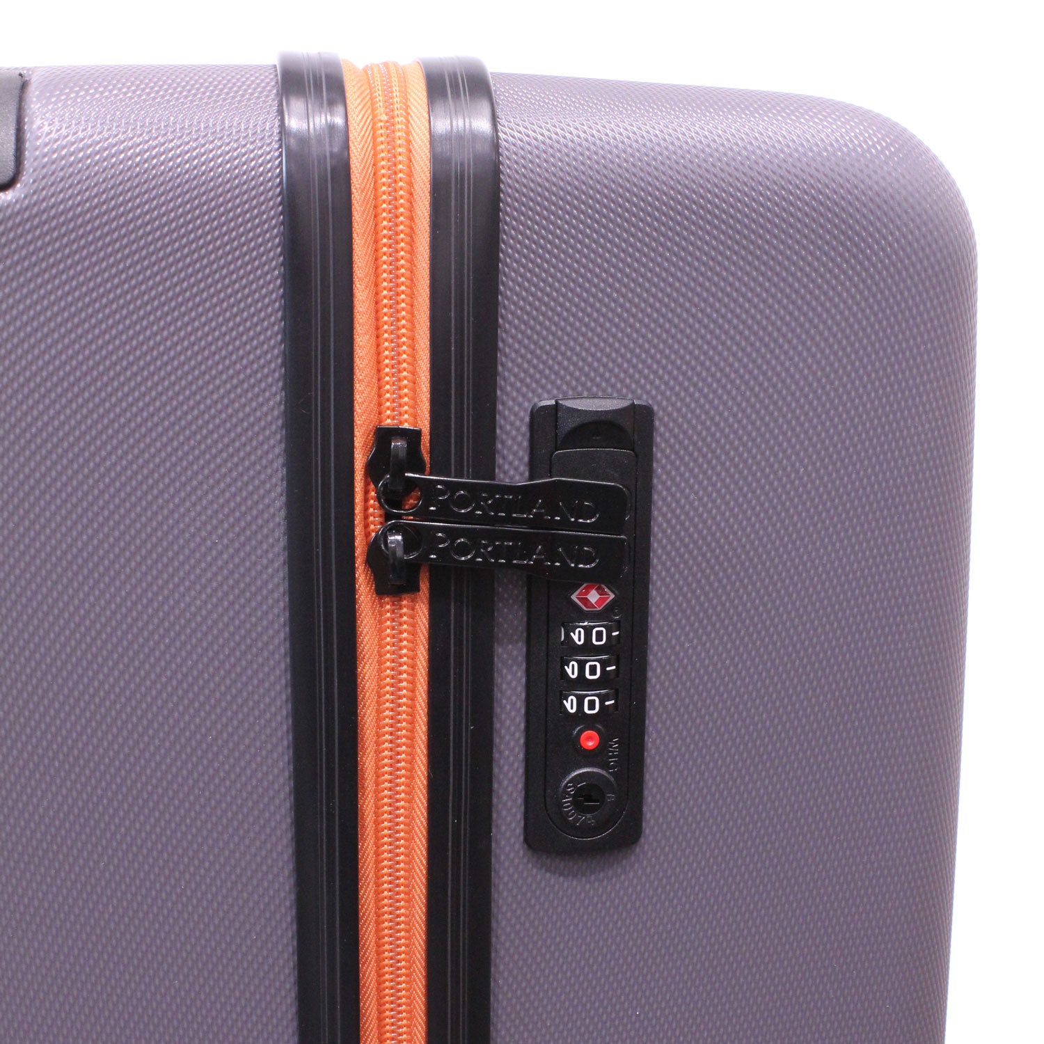 Portland Tokyo Hardshell Luggage 70cm - Charcoal 4 Shaws Department Stores
