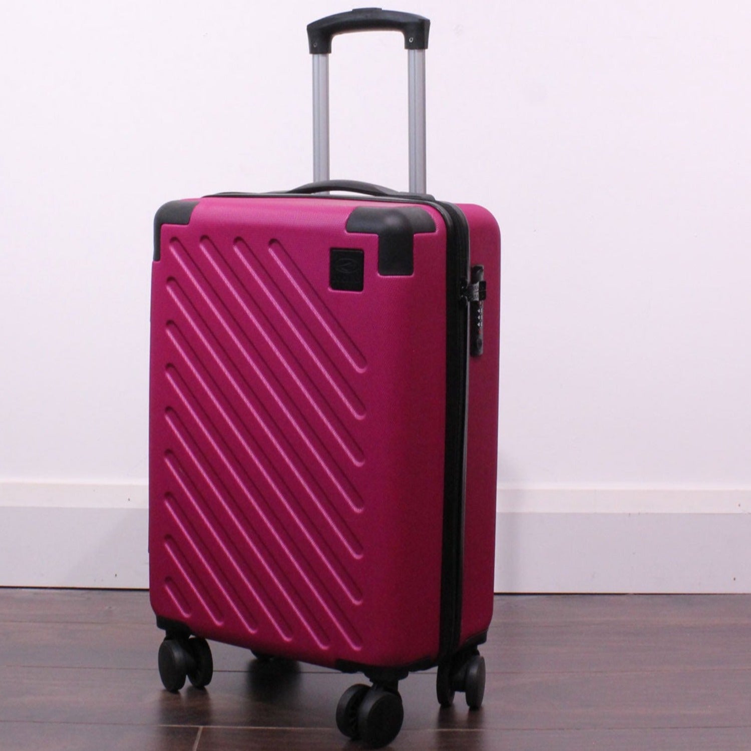 Portland Tokyo Hardshell Luggage 50cm - Pink 2 Shaws Department Stores