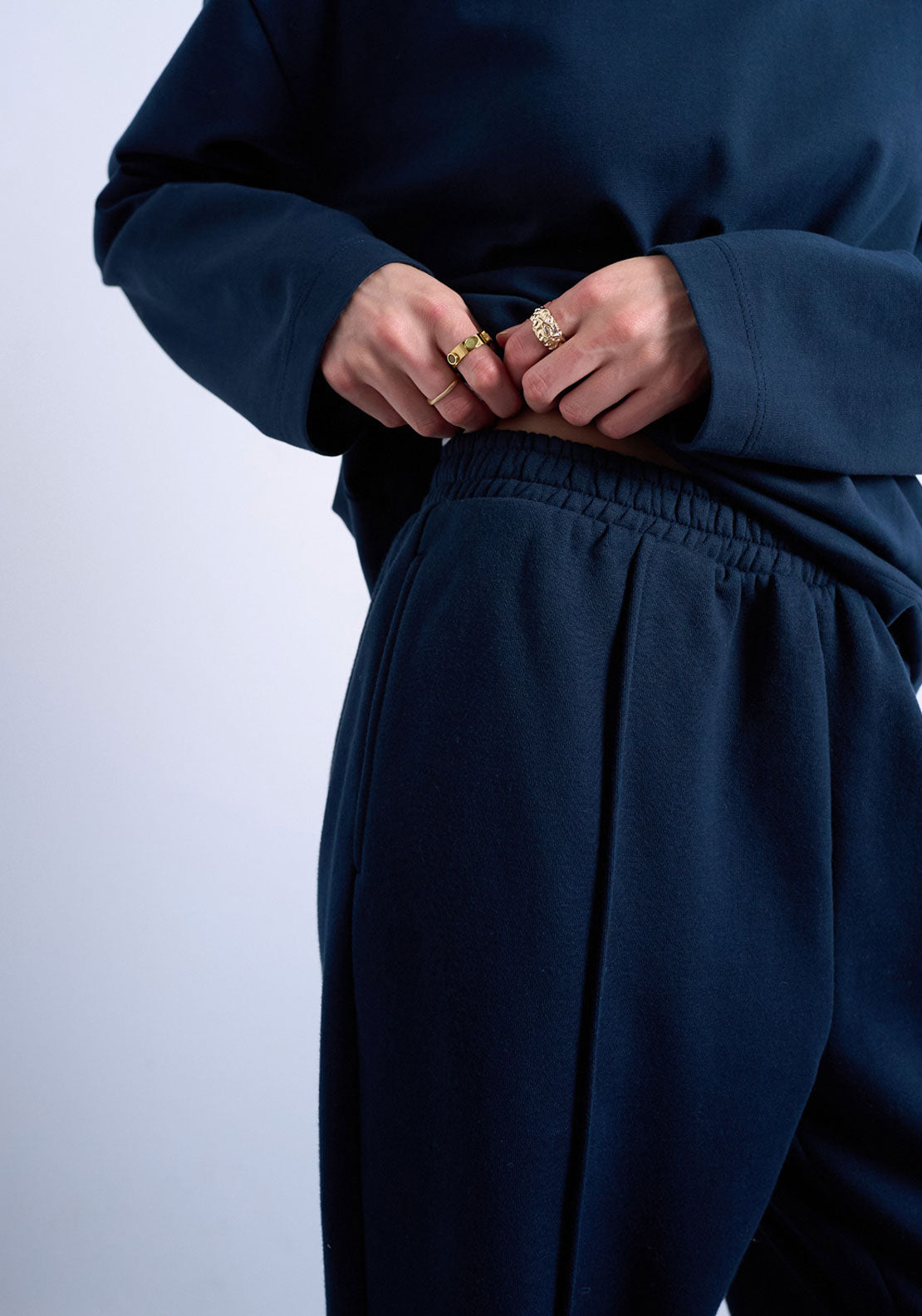 Topshop Pia Joggers - Navy Blazer 3 Shaws Department Stores
