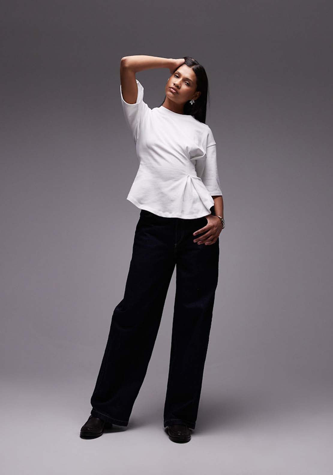 Topshop Kamilla Top - Snow White 5 Shaws Department Stores
