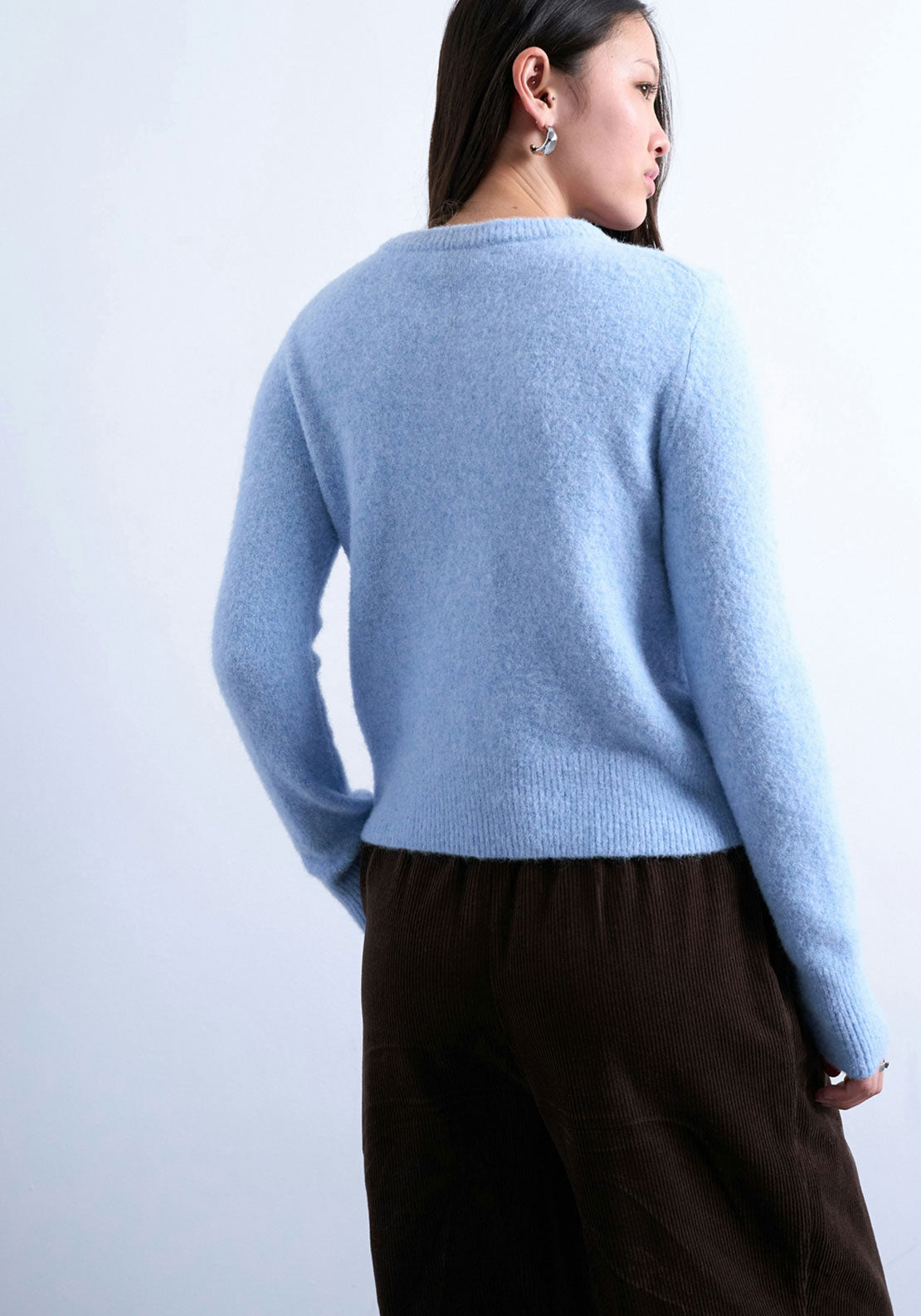 Topshop Sia Cardigan - Alaskan Blue 2 Shaws Department Stores