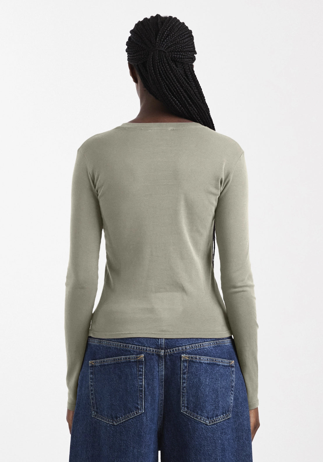 Everyday Long Sleeve Top - Grey