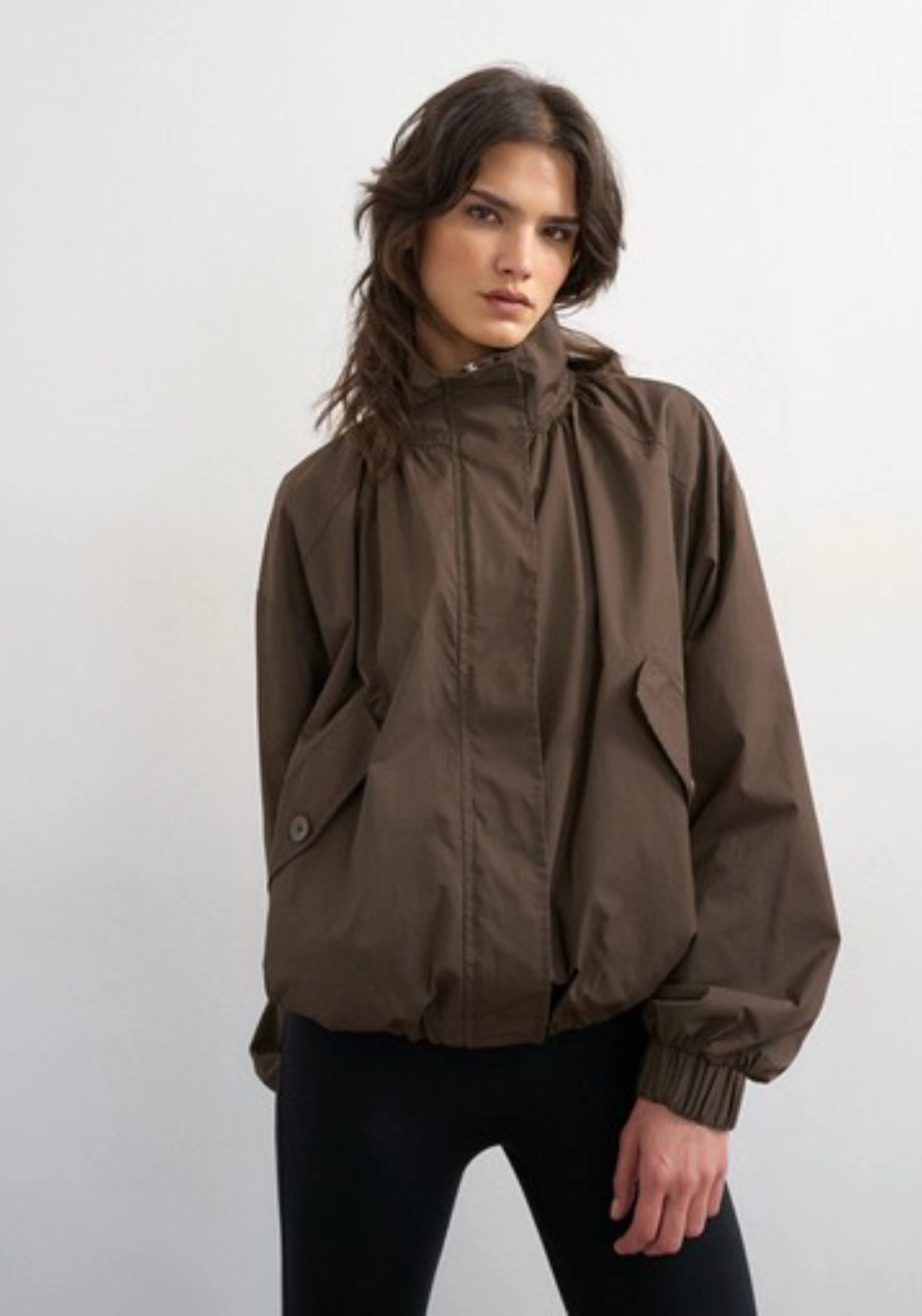 Hiva Techy Jacket - Chocolate Brown
