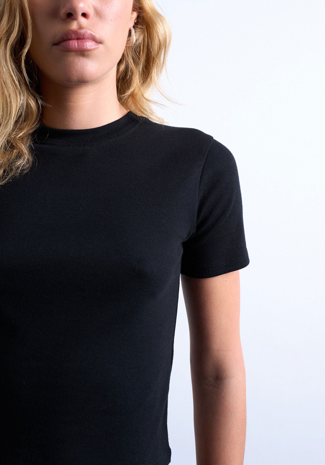 Topshop Everyday Short sleeve Top - Black 3 Shaws Department Stores