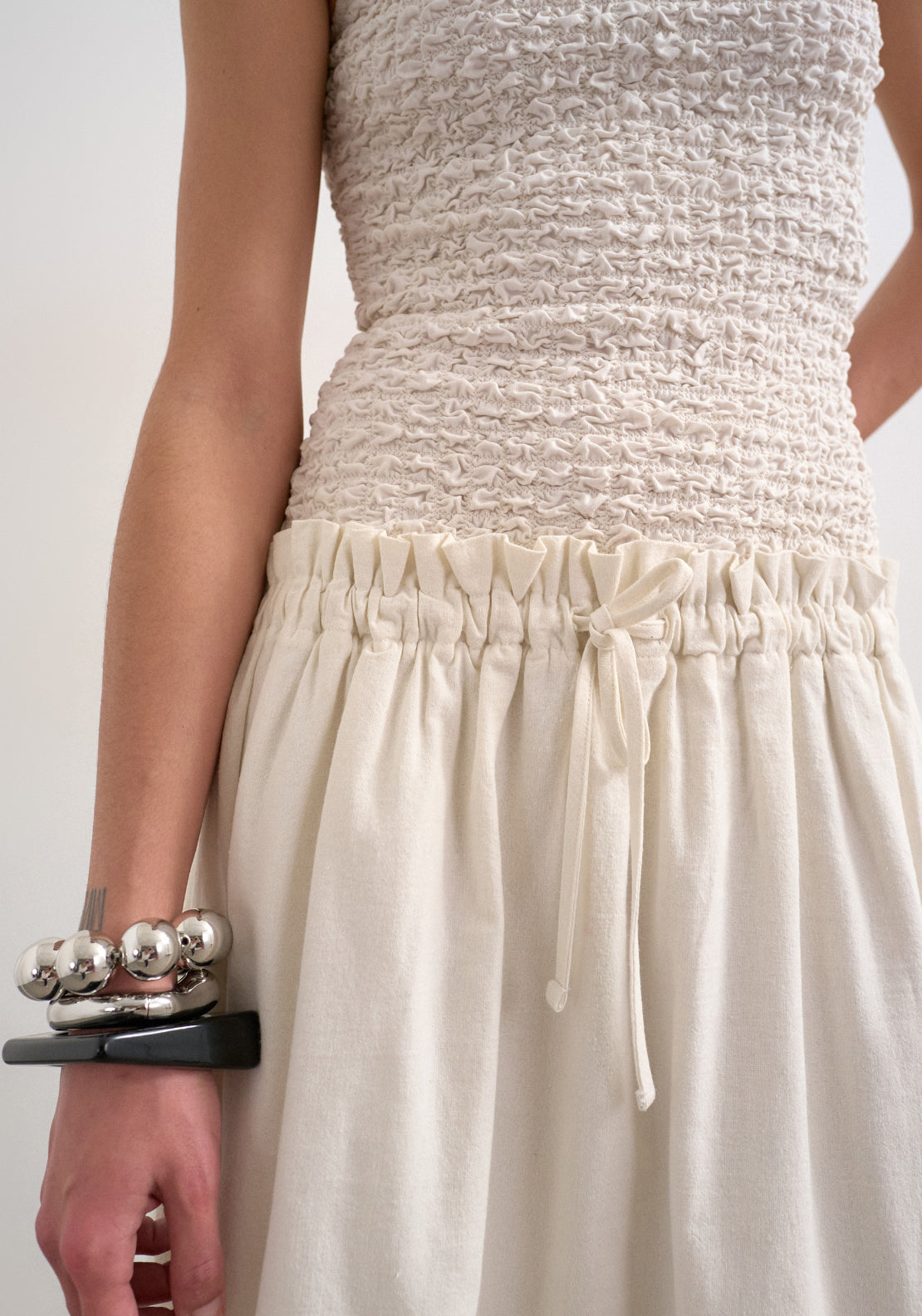 Topshop Nanna Sleeveless Maxi Dress - Birch 3 Shaws Department Stores