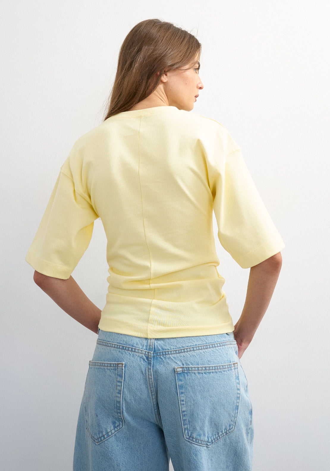 Malle Detail T-Shirt - Cream