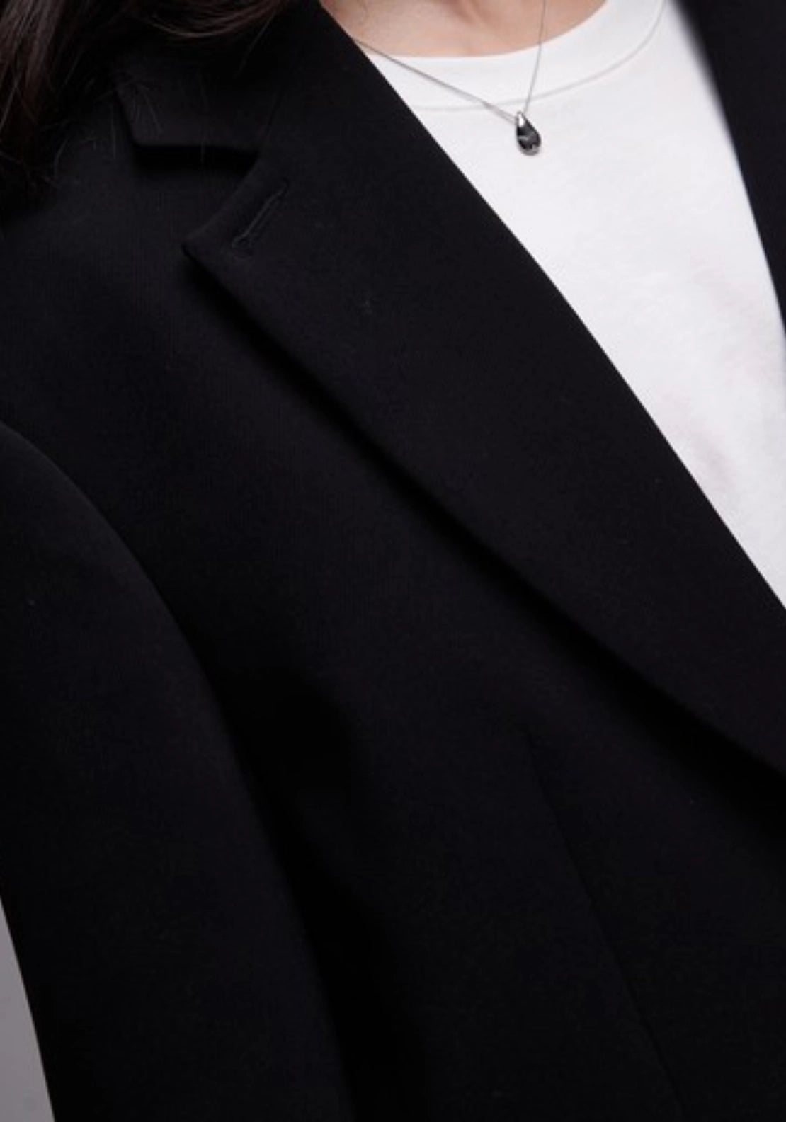 Louise Oversized Blazer - Black