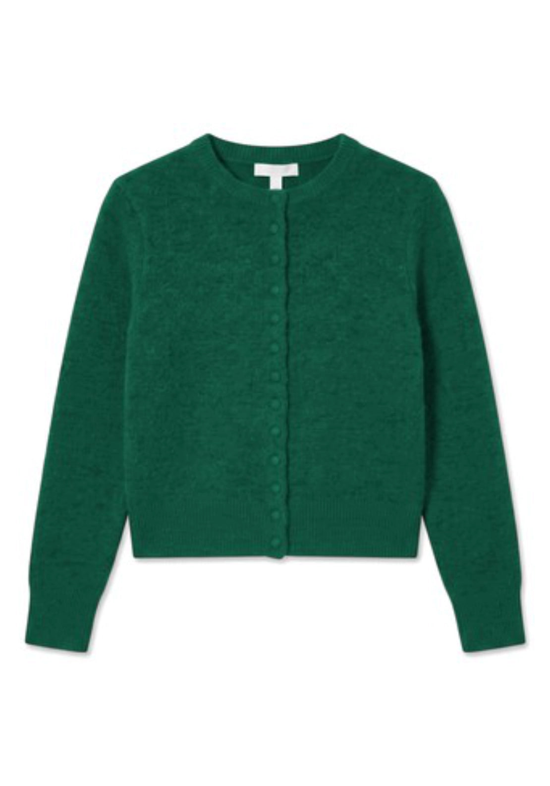 Sia Knitted Cardigan - Dark Green