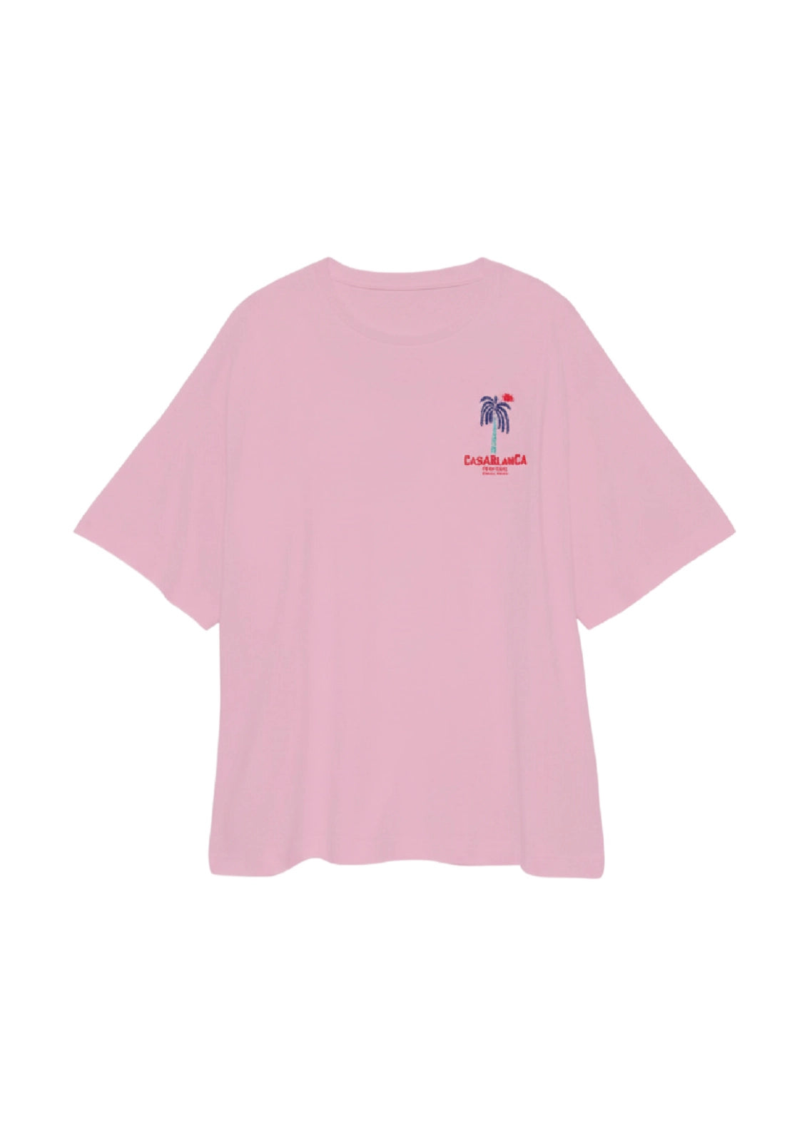 Premium Boxy Printed Short Sleeve Top - Fairy Tale/casa Palm