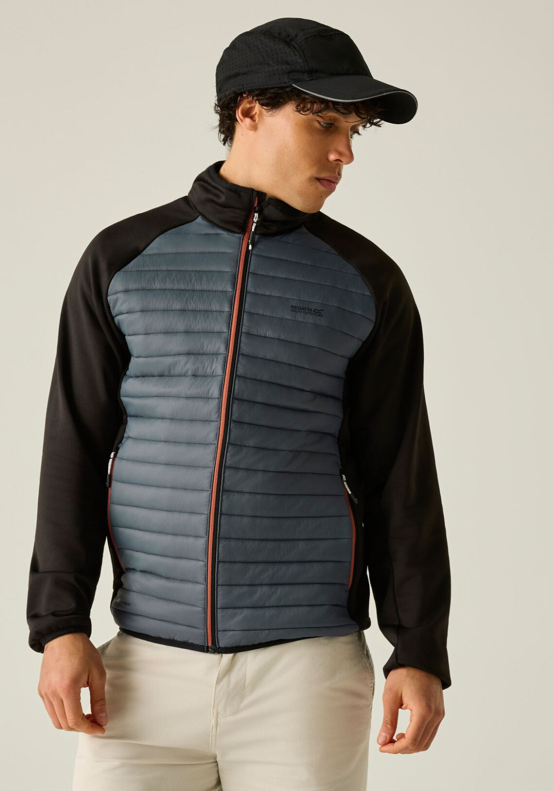Regatta Clumber Hybrid Jacket - Dark Storm 1 Shaws Department Stores