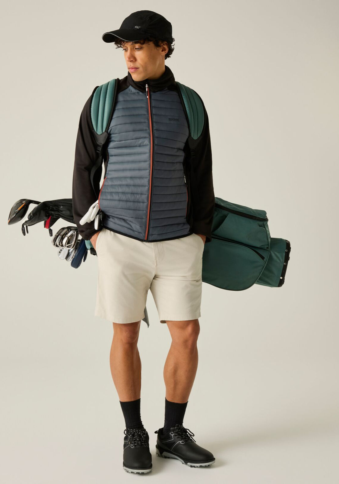 Regatta Clumber Hybrid Jacket - Dark Storm 4 Shaws Department Stores