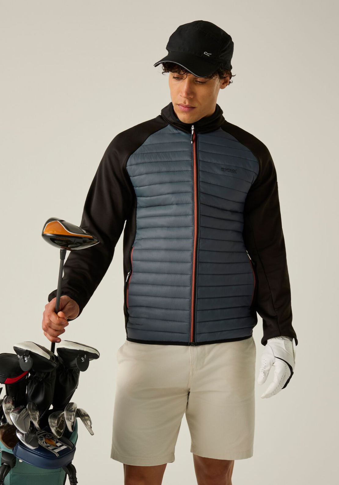 Regatta Clumber Hybrid Jacket - Dark Storm 5 Shaws Department Stores