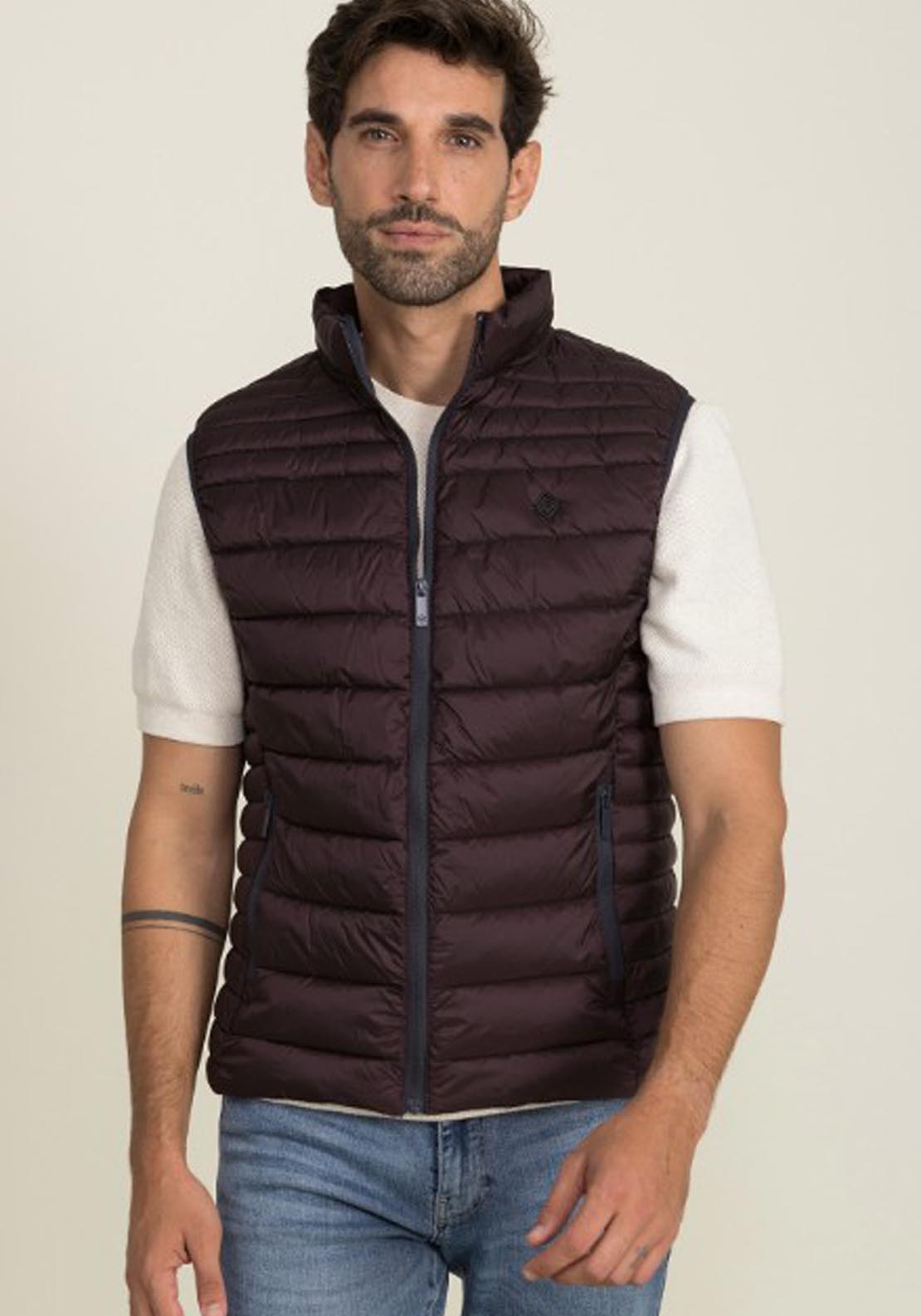 Mineral Tuva Gilet - Red 1 Shaws Department Stores