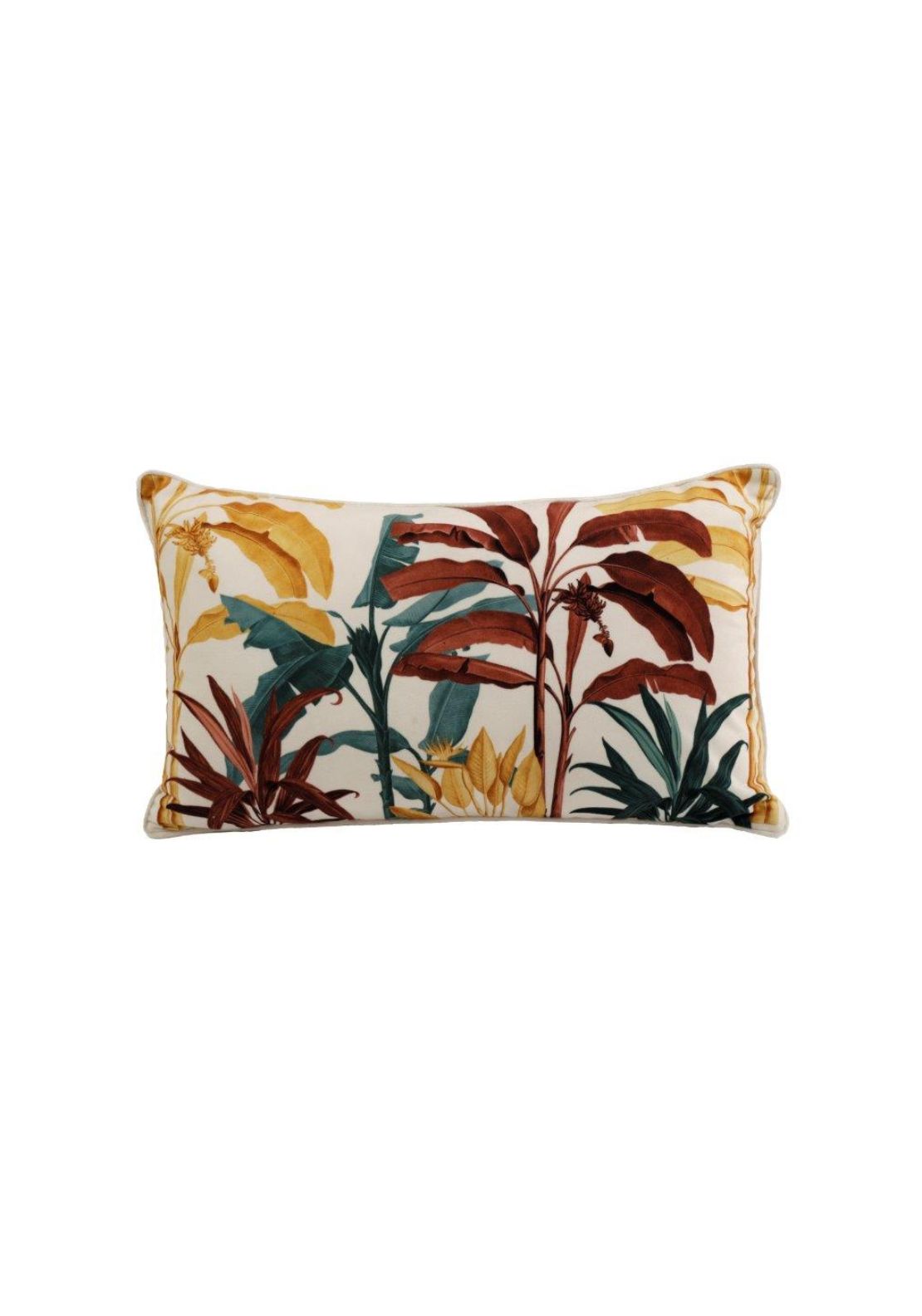 The Home Collection Tropical Palm Cushion 30cm x 50cm - Multi 1 Shaws Department Stores