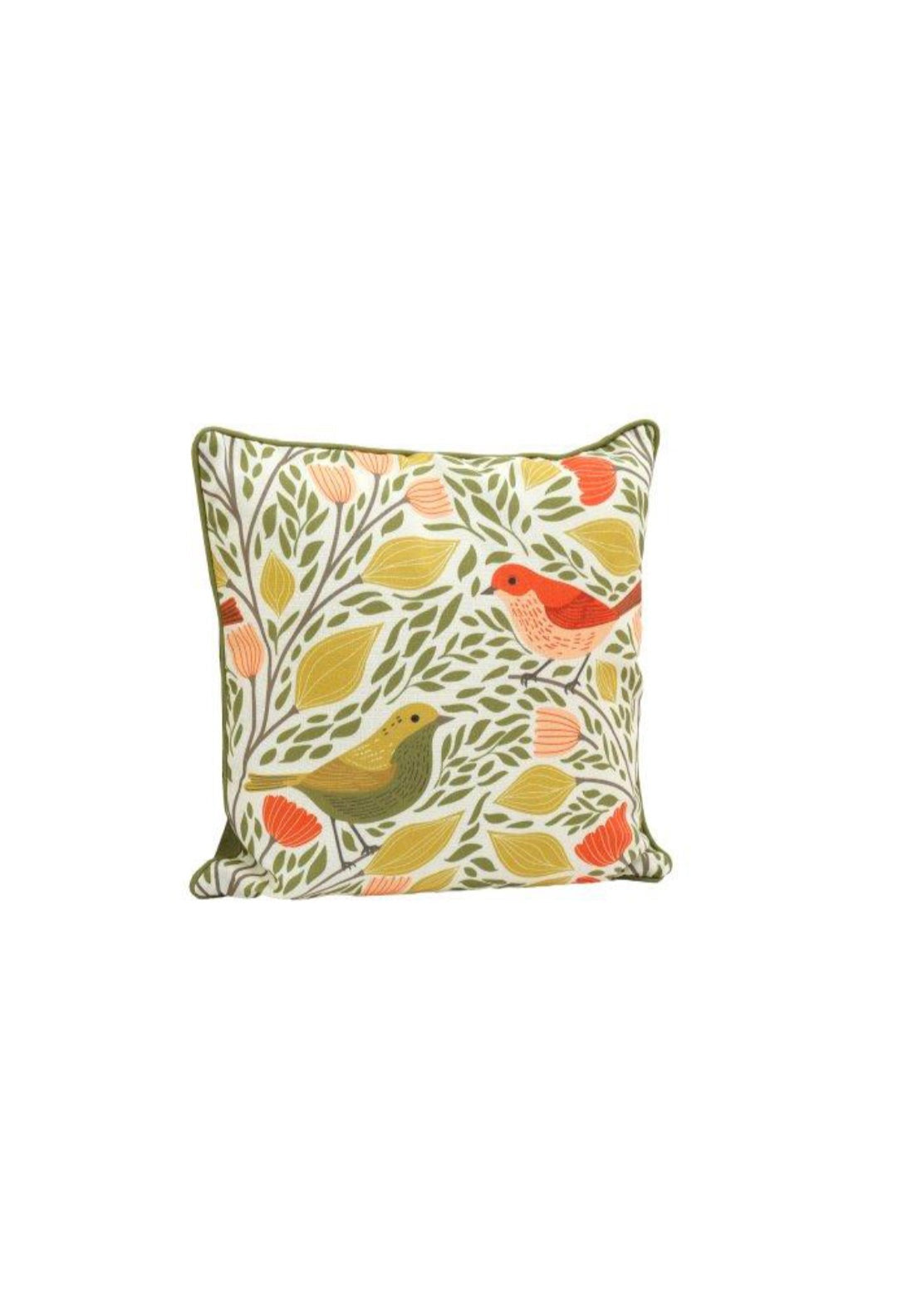 Songbird Design Cushion - Multi