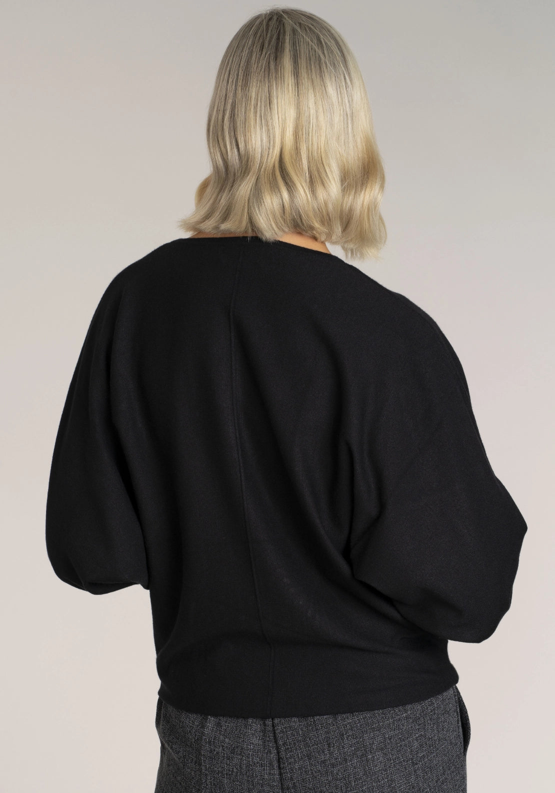 Firework Embellished Sweater - Black
