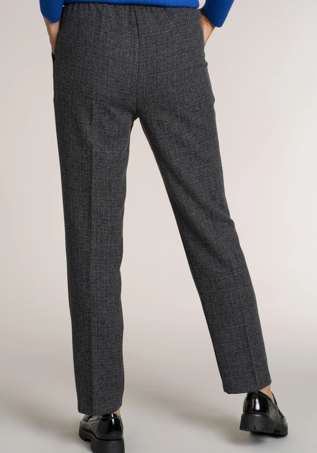 Tea Lane 25 Inch Salt And Pepper Trouser - Salt_pepper 2 Shaws Department Stores