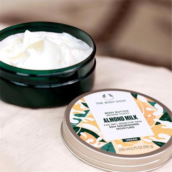 The Body Shop Almond Milk Body Butter 200ml 2 Shaws Department Stores