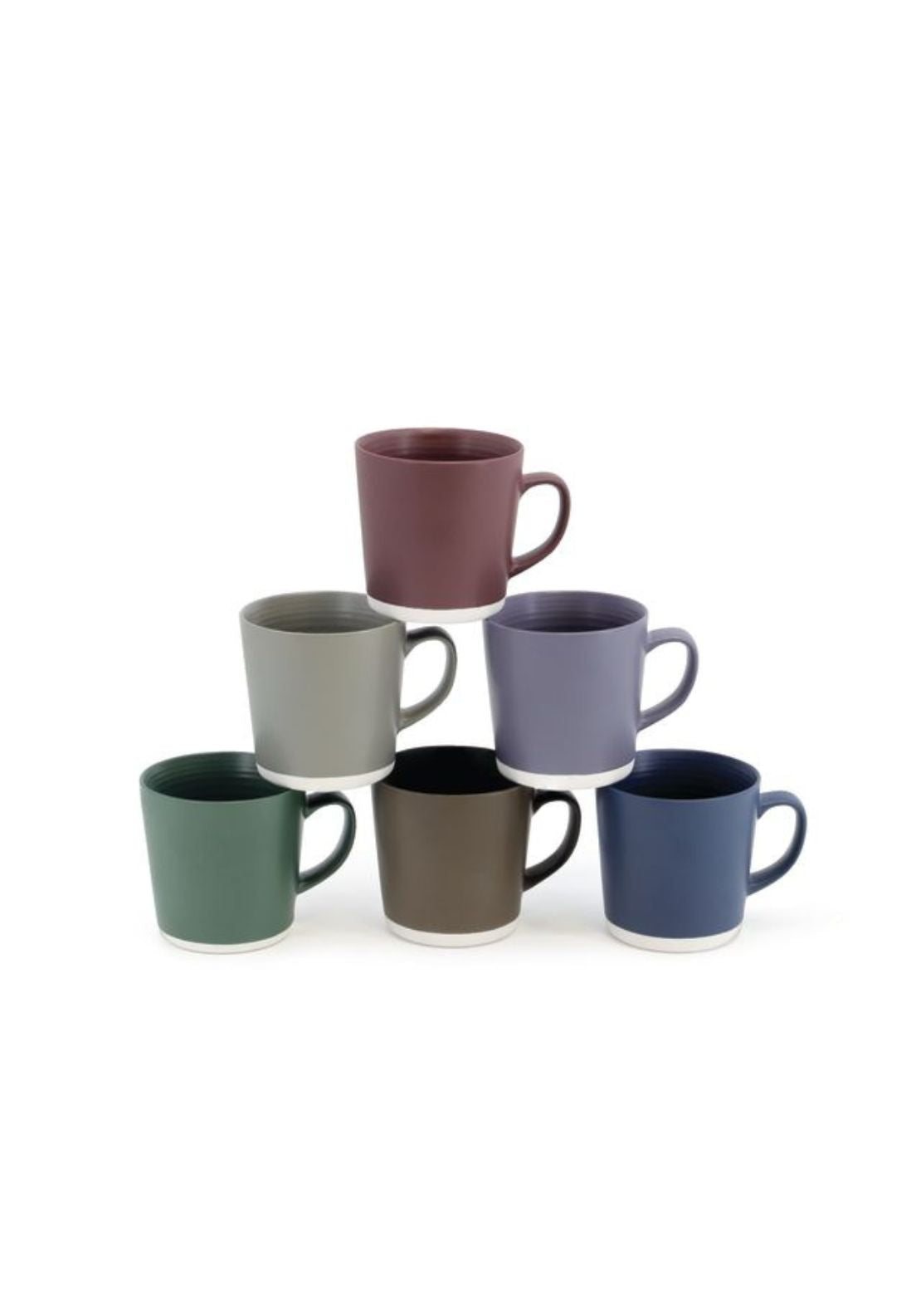 Tipperary Crystal Set Of 6 Pottery Mugs - Multi 1 Shaws Department Stores