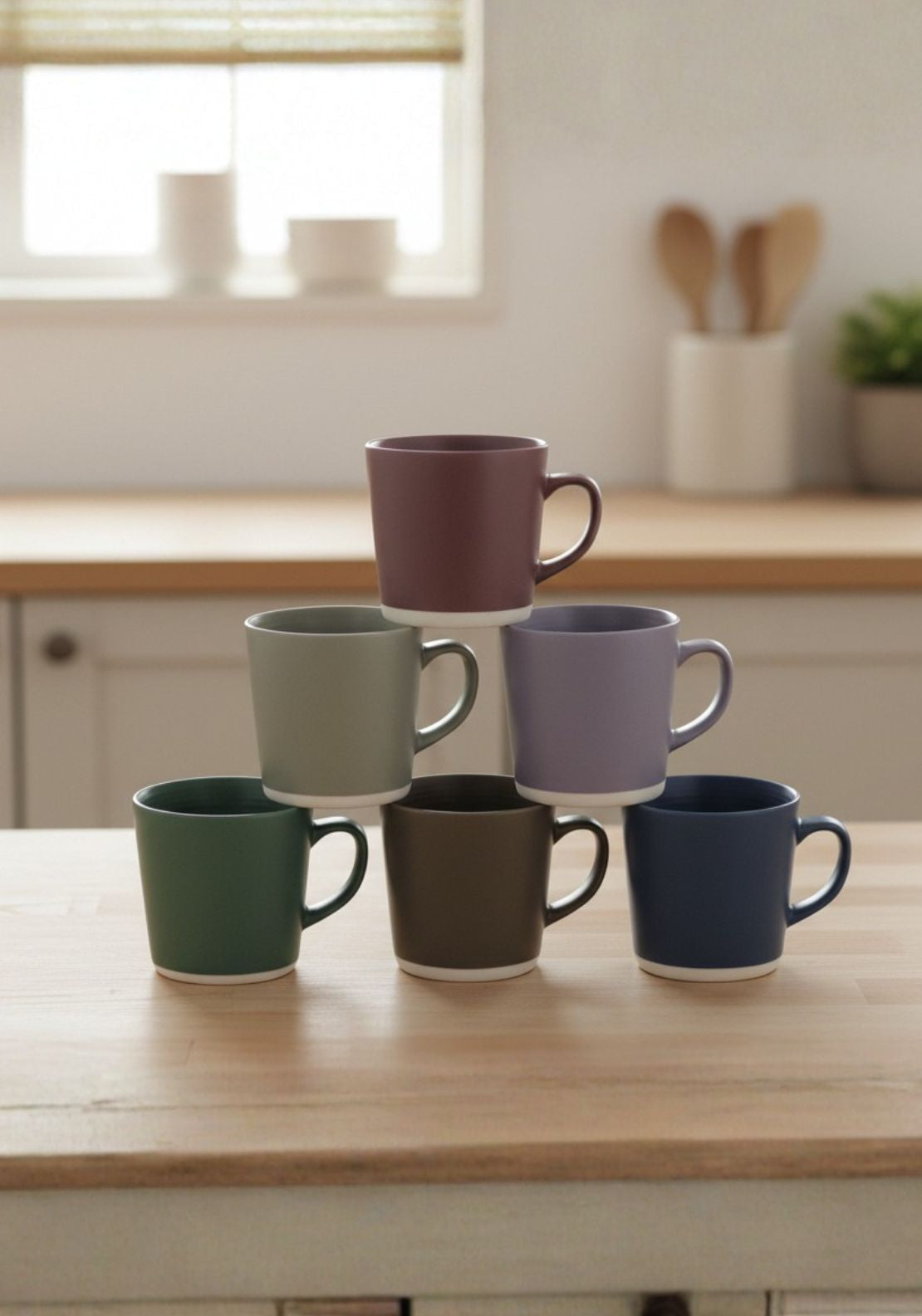 Tipperary Crystal Set Of 6 Pottery Mugs - Multi 2 Shaws Department Stores