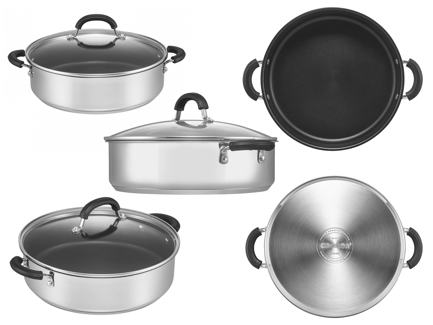 Meyers Circulon Sauteuse Stainless Set 2 Shaws Department Stores