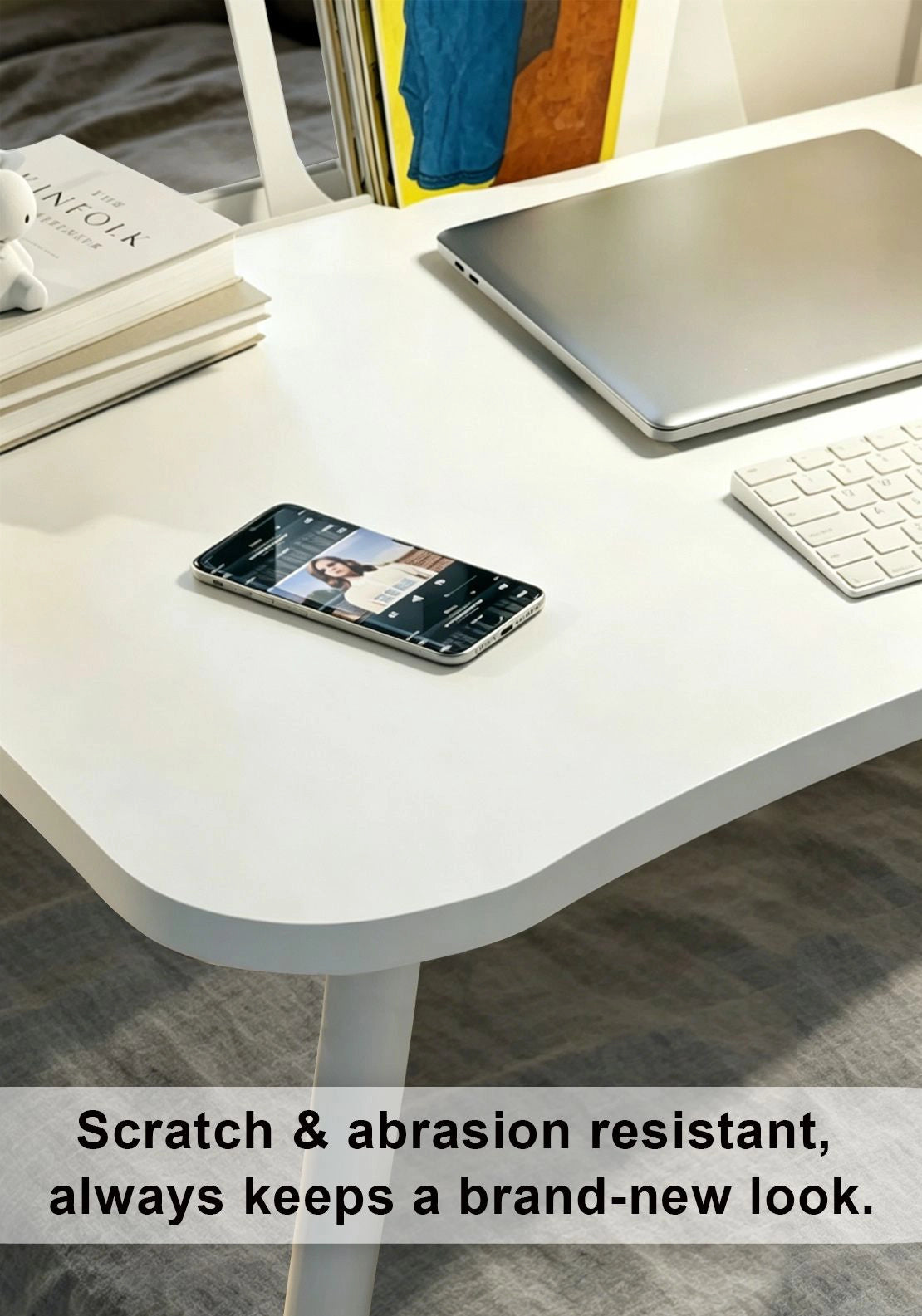 The Home Collection Bed Tray White - White 2 Shaws Department Stores