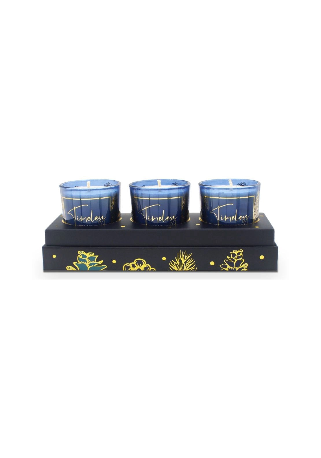 Celtic Candle Eternal Votive Trio - Blue 4 Shaws Department Stores