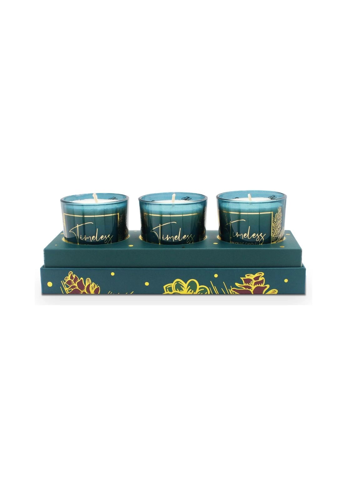 Celtic Candle Harmony Votive Trio - Blue 4 Shaws Department Stores